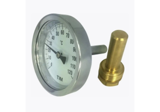 Термометр с гильзой 